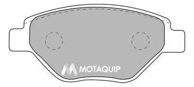 Комплект тормозных колодок, дисковый тормоз MOTAQUIP купить