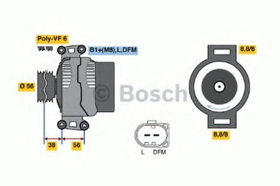 Генератор BOSCH купить