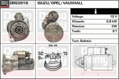 Стартер Remanufactured REMY (Light Duty) DELCO REMY купить