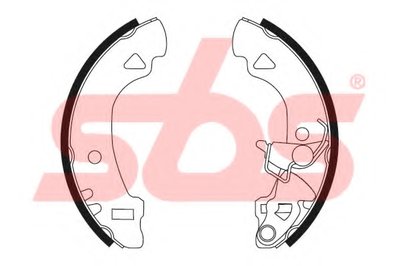 Комплект тормозных колодок sbs купить