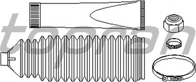 Комплект пылника, рулевое управление TOPRAN купить