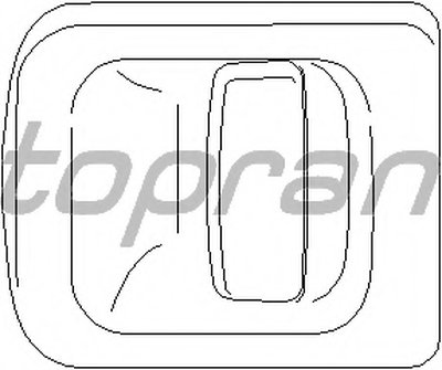 Ручка двери TOPRAN купить