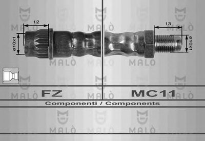 Тормозной шланг MALÒ купить
