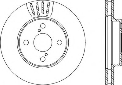 Тормозной диск ADAPTIVE OPEN PARTS купить