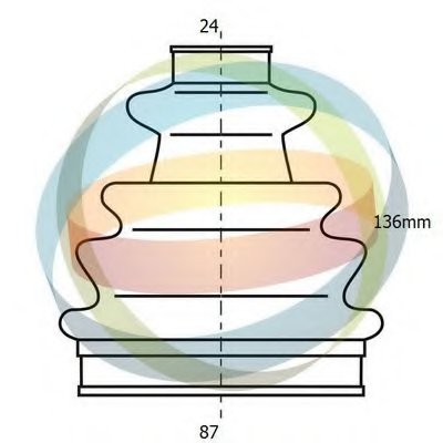 Комплект пылника, приводной вал ODM-MULTIPARTS купить