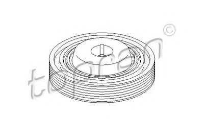 Ременный шкив, коленчатый вал TOPRAN купить