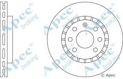 Тормозной диск APEC braking купить