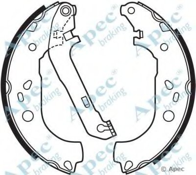 Тормозные колодки APEC braking купить