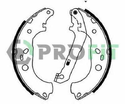 Комплект тормозных колодок PROFIT купить