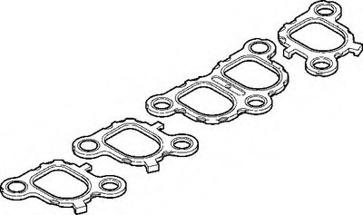 Комплект прокладок, впускной коллектор ELRING купить