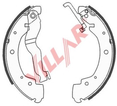 Комплект тормозных колодок VILLAR купить