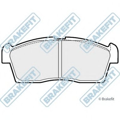 Комплект тормозных колодок, дисковый тормоз Brake Fit APEC braking купить