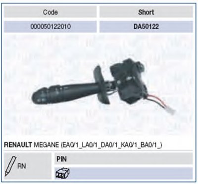 Выключатель на колонке рулевого управления MAGNETI MARELLI купить