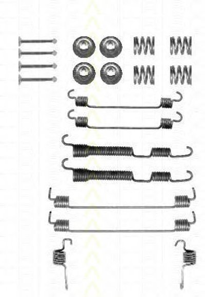 Комплектующие, тормозная колодка TRISCAN купить