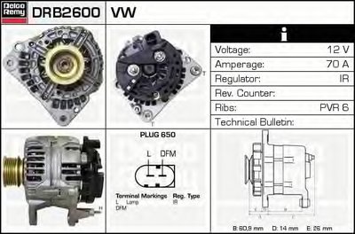 Генератор Remanufactured REMY (Light Duty) DELCO REMY купить