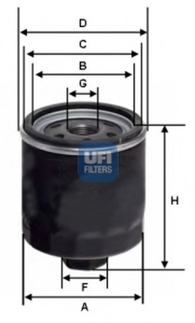 Масляный фильтр UFI купить