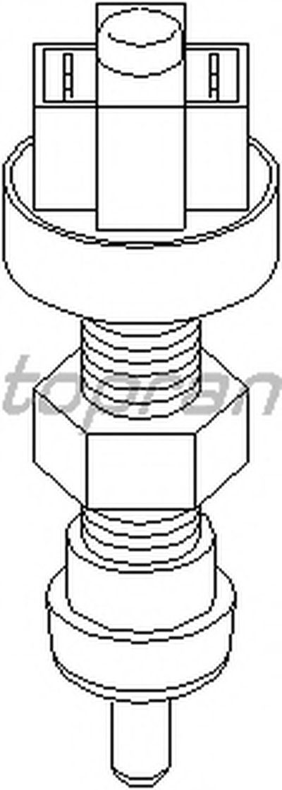 Выключатель фонаря сигнала торможения TOPRAN купить