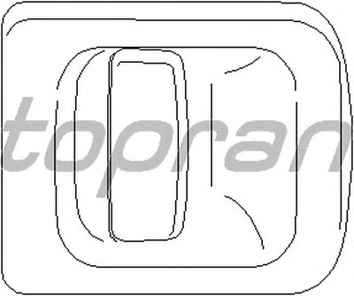 Ручка двери TOPRAN купить