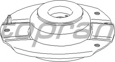 Опора стойки амортизатора TOPRAN купить
