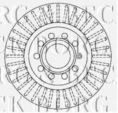 Тормозной диск BORG & BECK купить