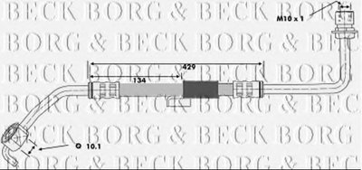 Тормозной шланг BORG & BECK купить