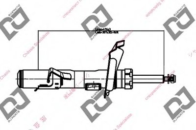 Амортизатор DJ PARTS купить