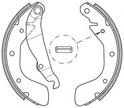 Комплект тормозных колодок ADVANCE OPEN PARTS купить