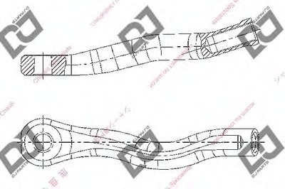 Наконечник поперечной рулевой тяги DJ PARTS купить