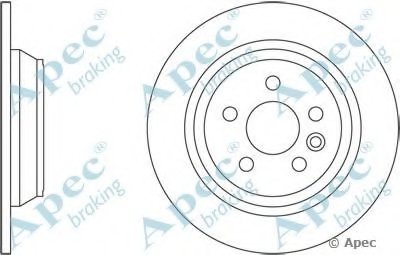 Тормозной диск APEC braking купить