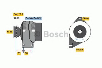 Генератор BOSCH купить