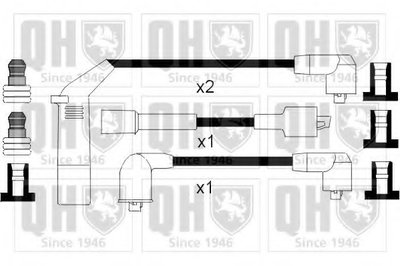 Комплект проводов зажигания CI QUINTON HAZELL купить