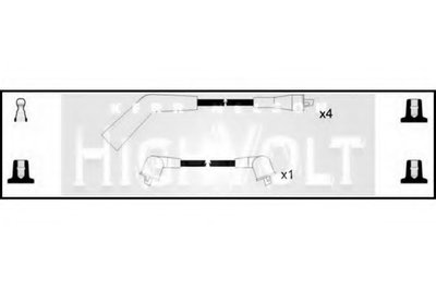 Комплект проводов зажигания HighVolt STANDARD купить