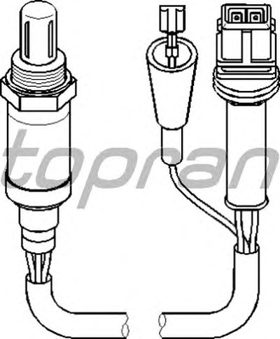 Лямда-зонд TOPRAN купить