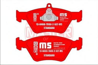 Комплект тормозных колодок, дисковый тормоз MASTER-SPORT купить