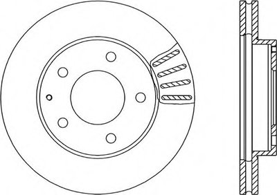 Тормозной диск ADAPTIVE OPEN PARTS купить