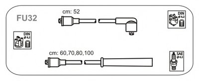 Комплект проводов зажигания JANMOR купить