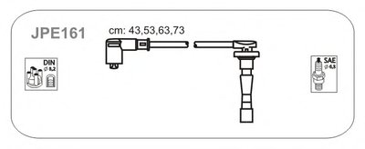 Комплект проводов зажигания JANMOR купить
