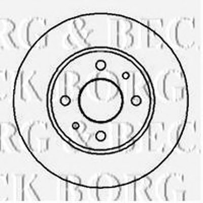 Тормозной диск BORG & BECK купить
