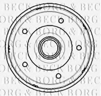 Тормозной барабан BORG & BECK купить