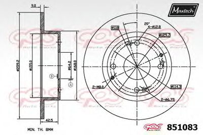 Тормозной диск R+ (Regular Plus) MAXTECH купить