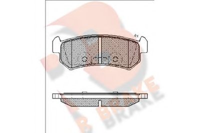 Комплект тормозных колодок, дисковый тормоз R BRAKE купить