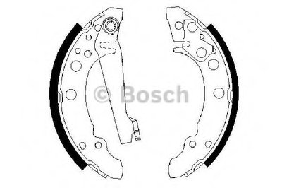 Комплект тормозных колодок BOSCH купить