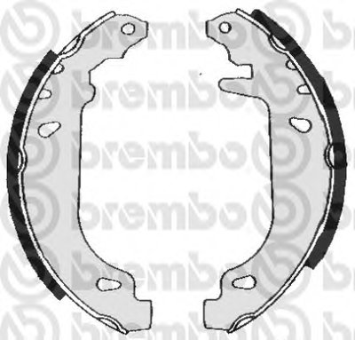 Комплект тормозных колодок BREMBO купить