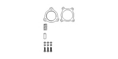 Монтажный комплект, катализатор HJS купить