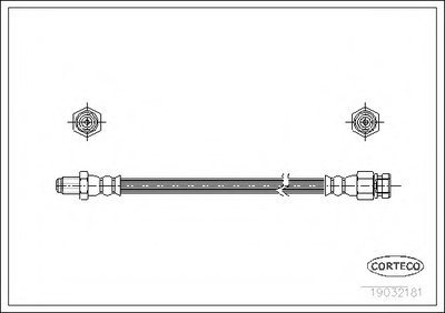 Тормозной шланг CORTECO купить