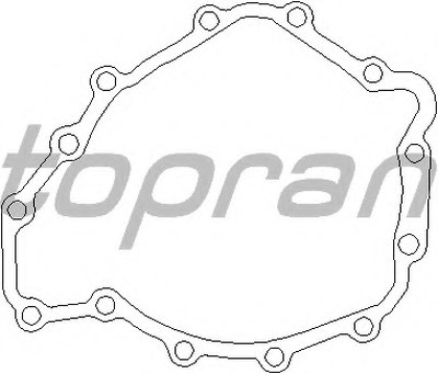 Прокладка, ступенчатая коробка TOPRAN купить