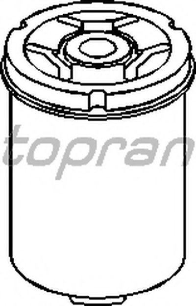 Втулка, балка моста TOPRAN купить