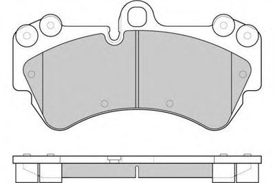 Комплект тормозных колодок, дисковый тормоз E.T.F. купить
