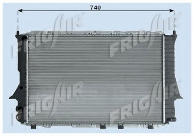 Радиатор, охлаждение двигателя FRIGAIR купить