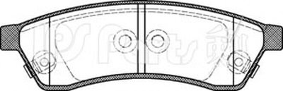 Комплект тормозных колодок, дисковый тормоз IPS Parts IPS Parts купить